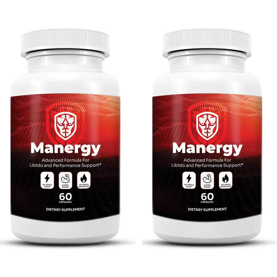 Manergy Male Vitality Gummies - 7-botanical daily formula for men's energy, drive and endurance